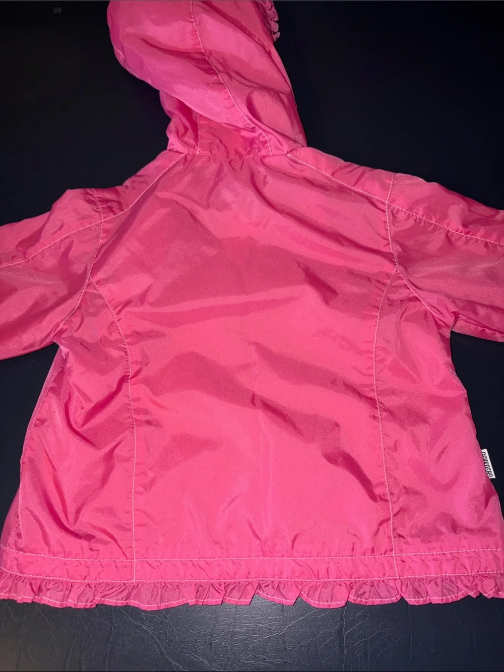 Vintage Osh Kosh Girls Raincoat Size 18M